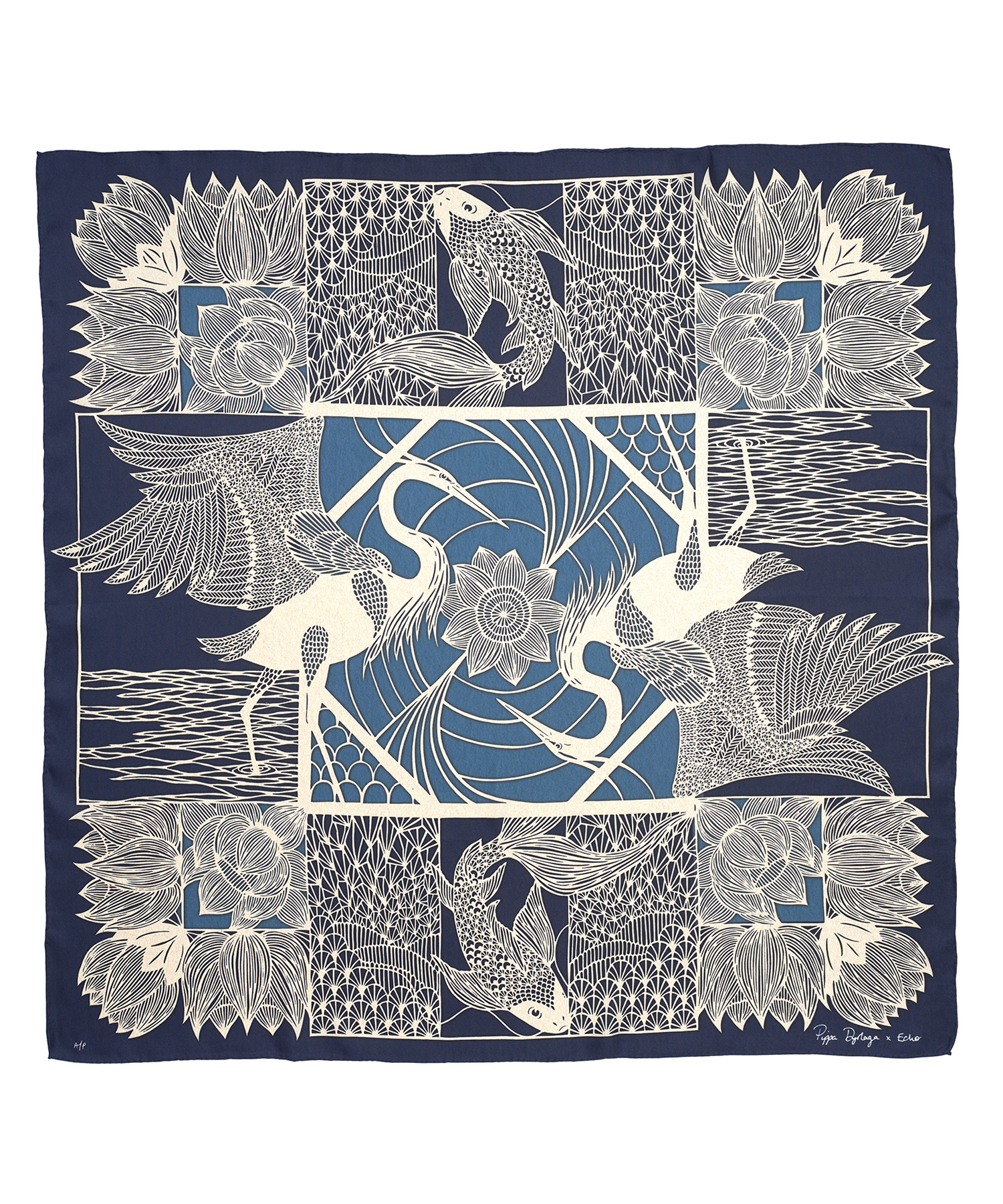 scarf designed by Pippa Dyrlaga