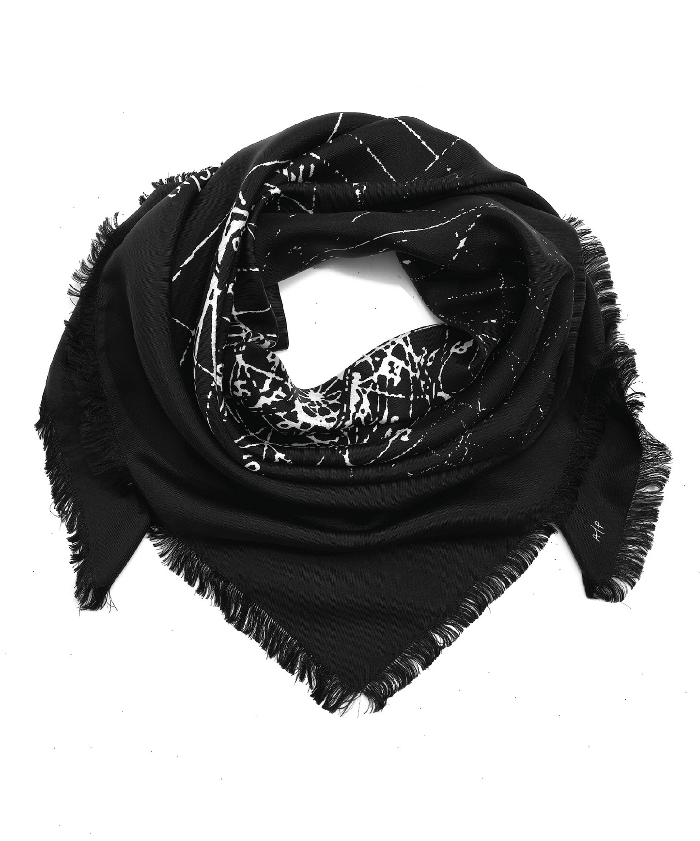 Echo100 scarf designed by Max Amdon