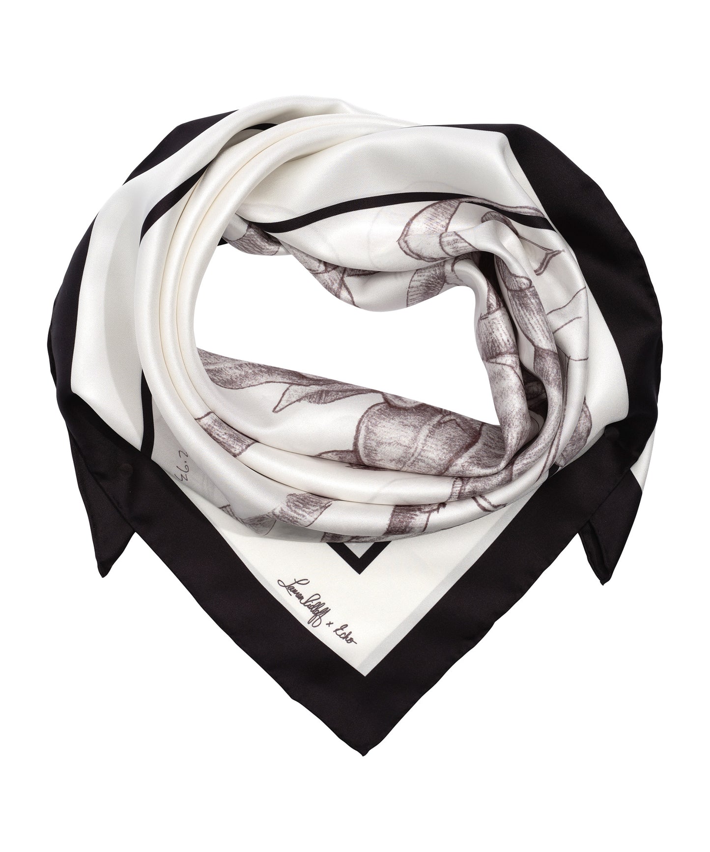 scarf designed by Lauren Ridloff