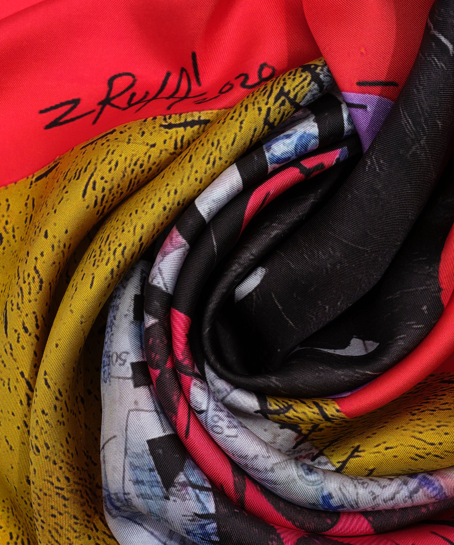 Rufai Zakari Echo100 Silk Scarf