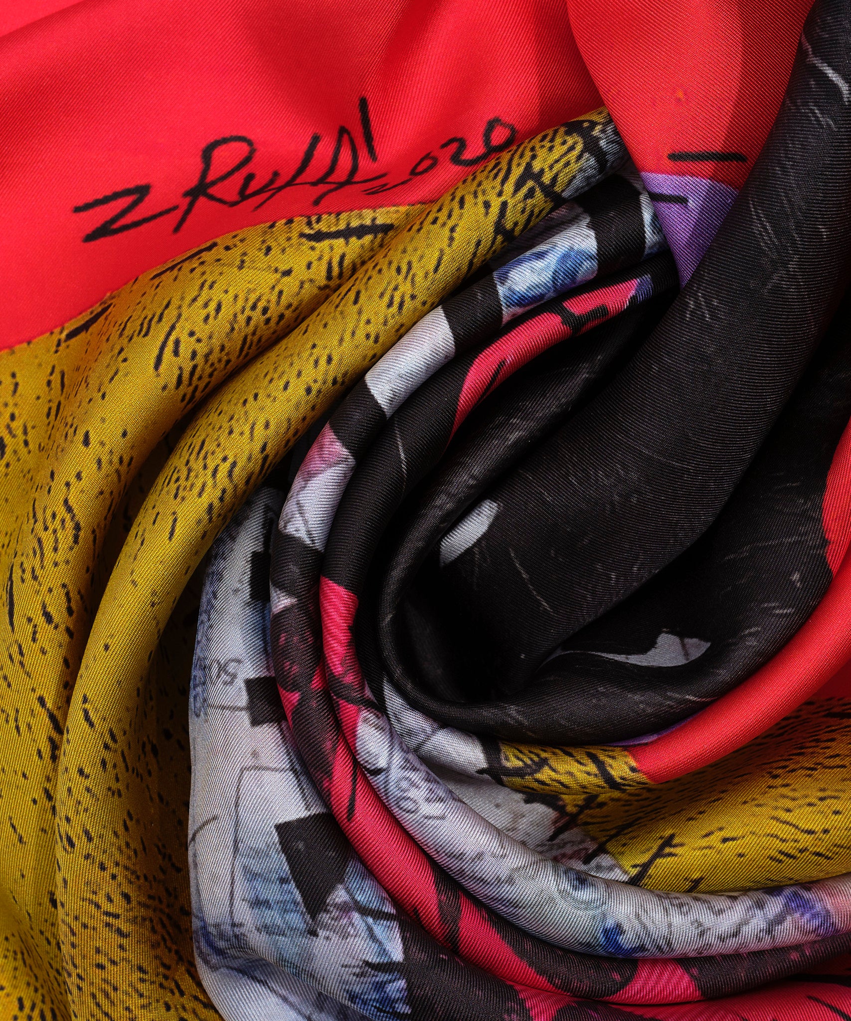 Rufai Zakari Echo100 Silk Scarf