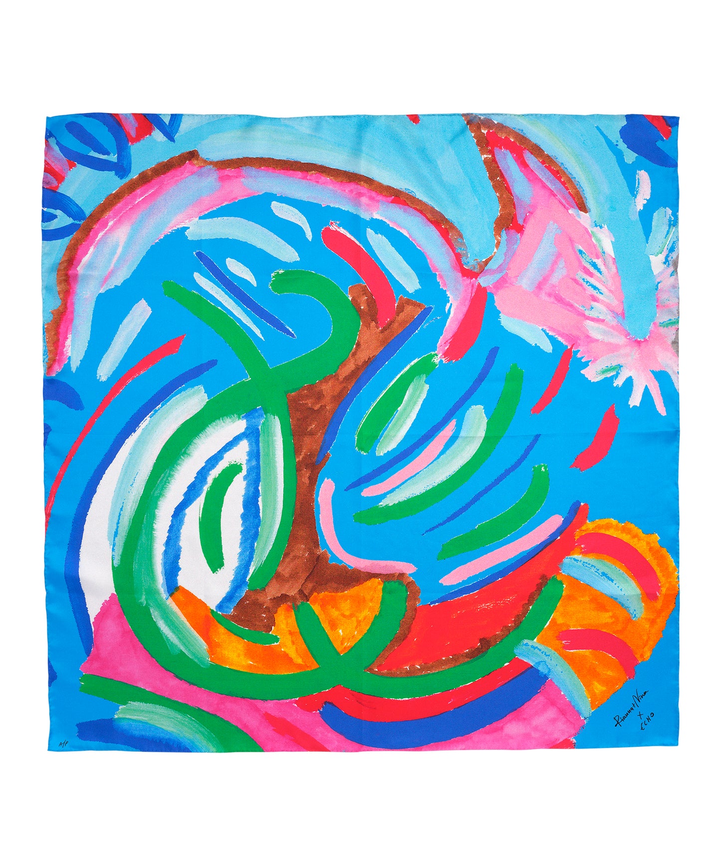 scarf designed by Nina Knaudt & Rianna Kounou