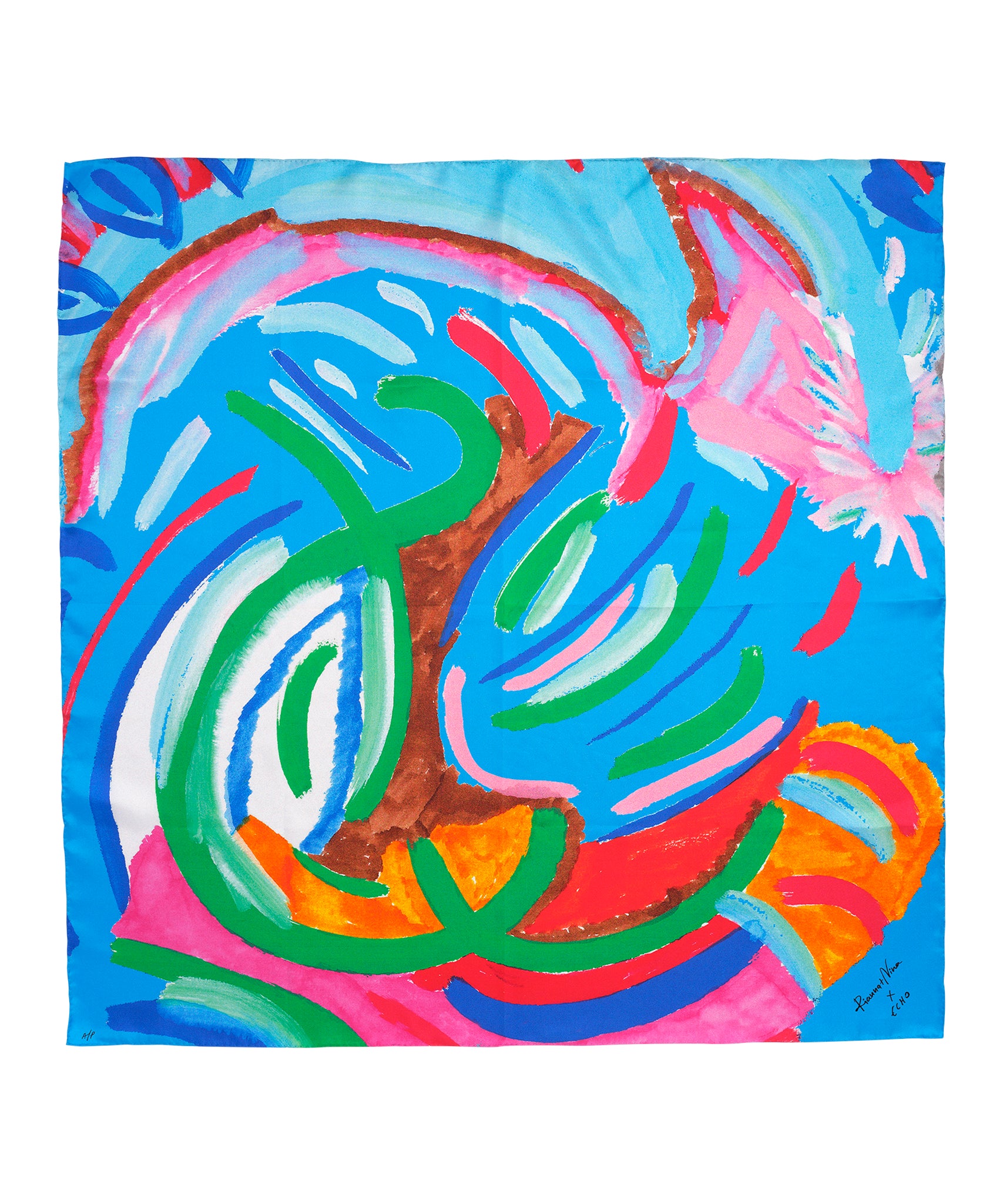 scarf designed by Nina Knaudt & Rianna Kounou