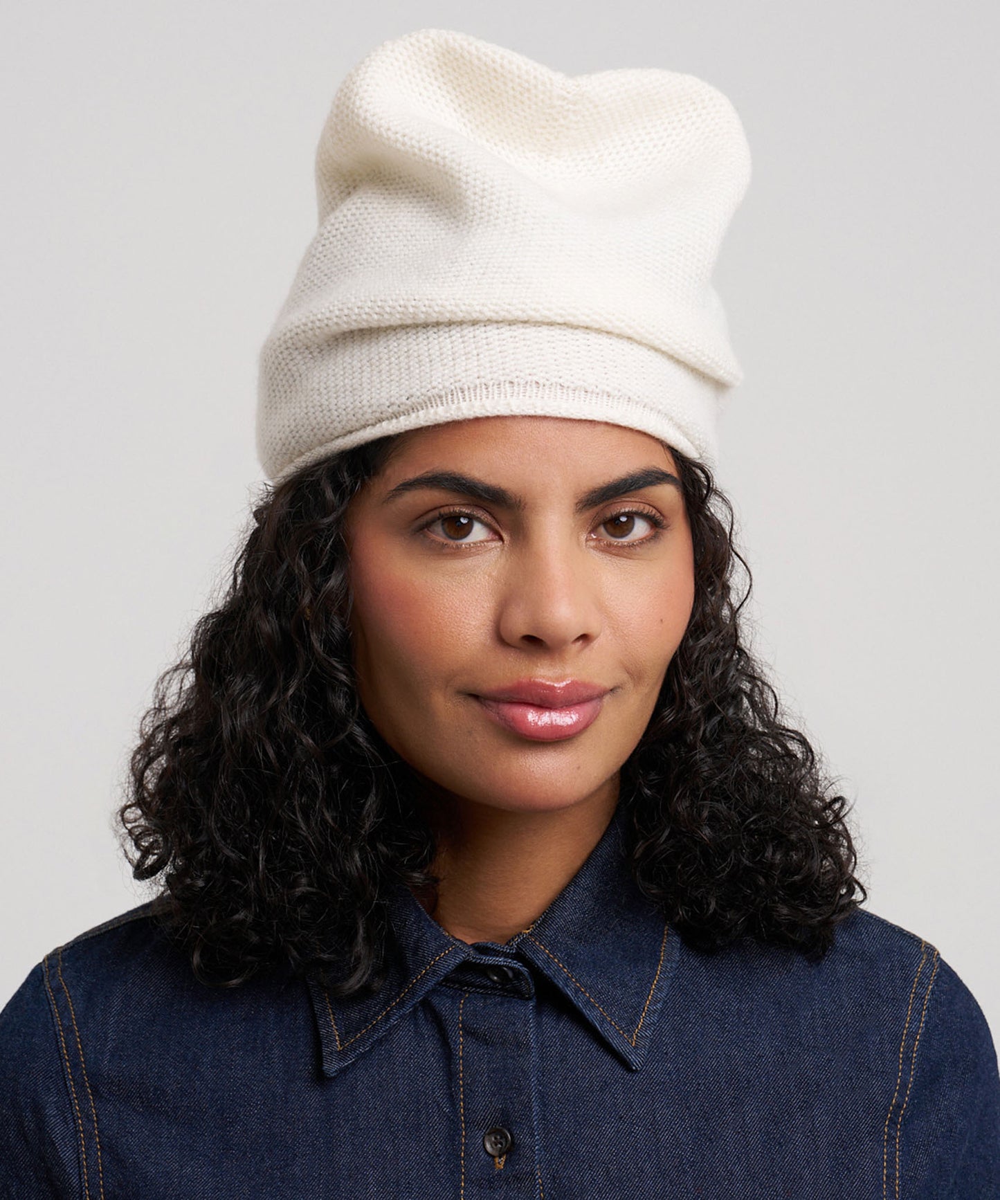 The Crosby Hat in color vanilla