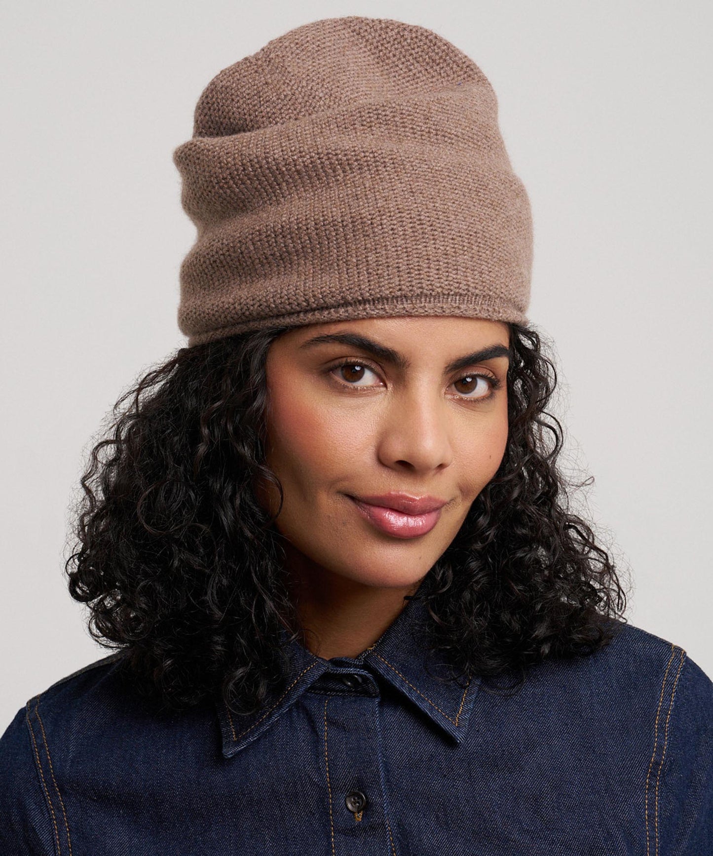 The Crosby Hat in color cappuccino