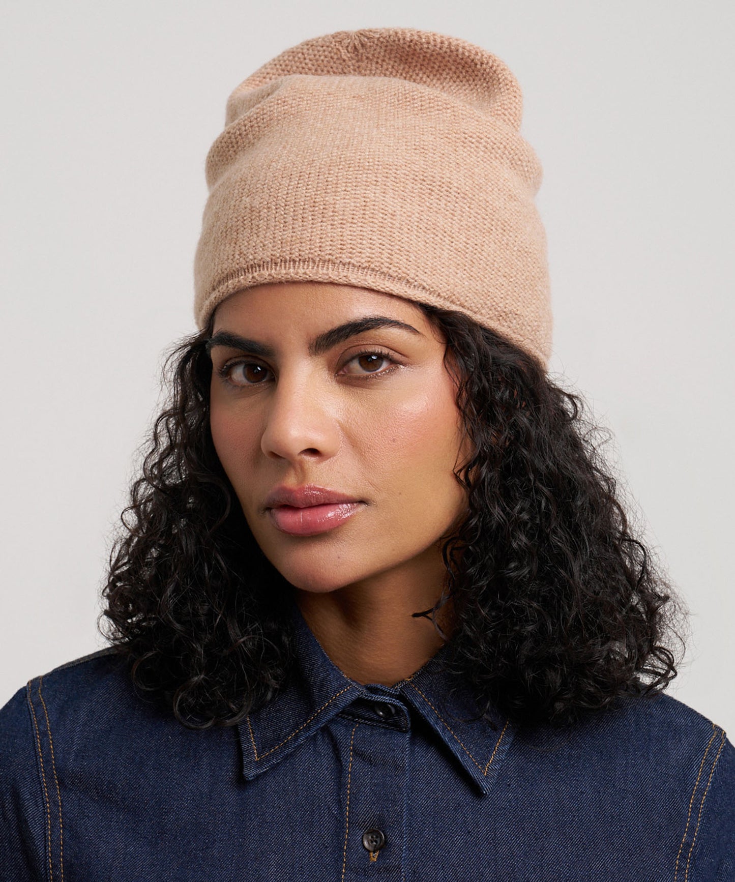 The Crosby Hat in color chai