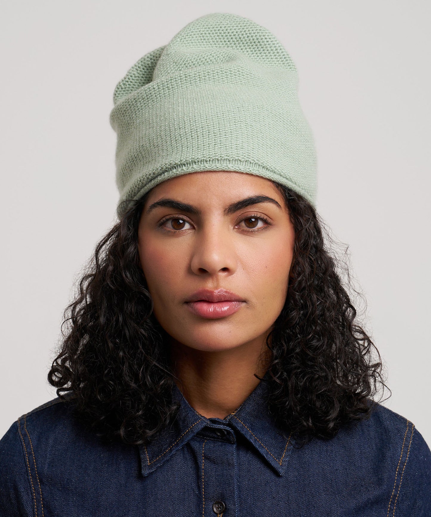 The Crosby Hat in color pistachio