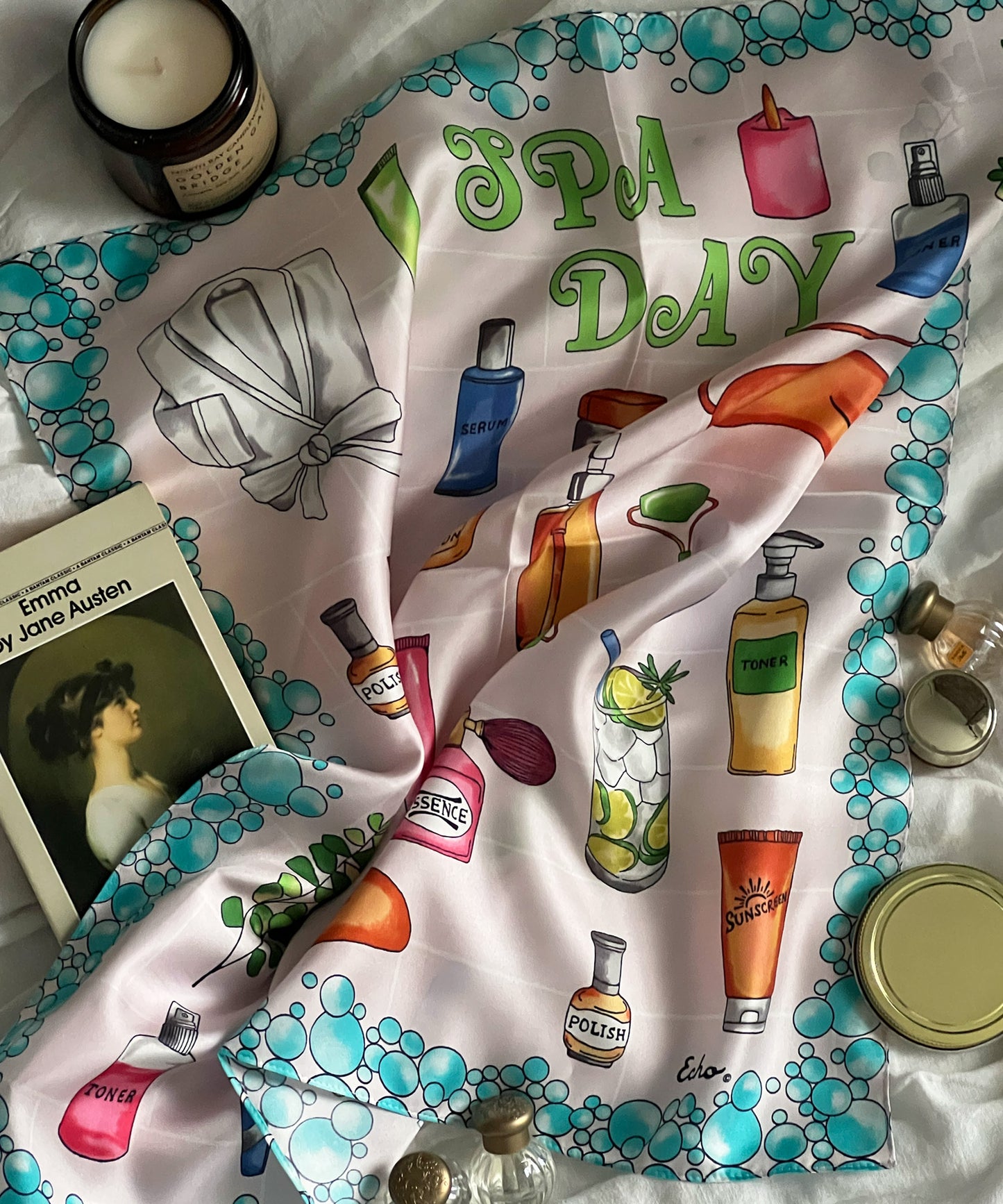 Spa Day Silk Bandana