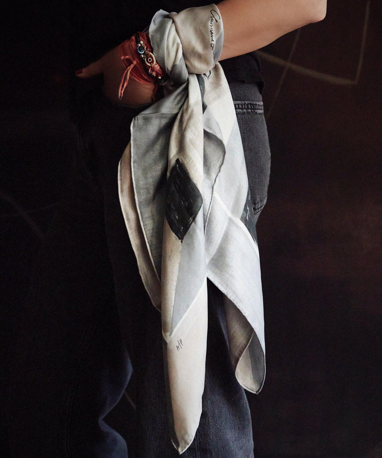 Christiane Lemieux scarf
