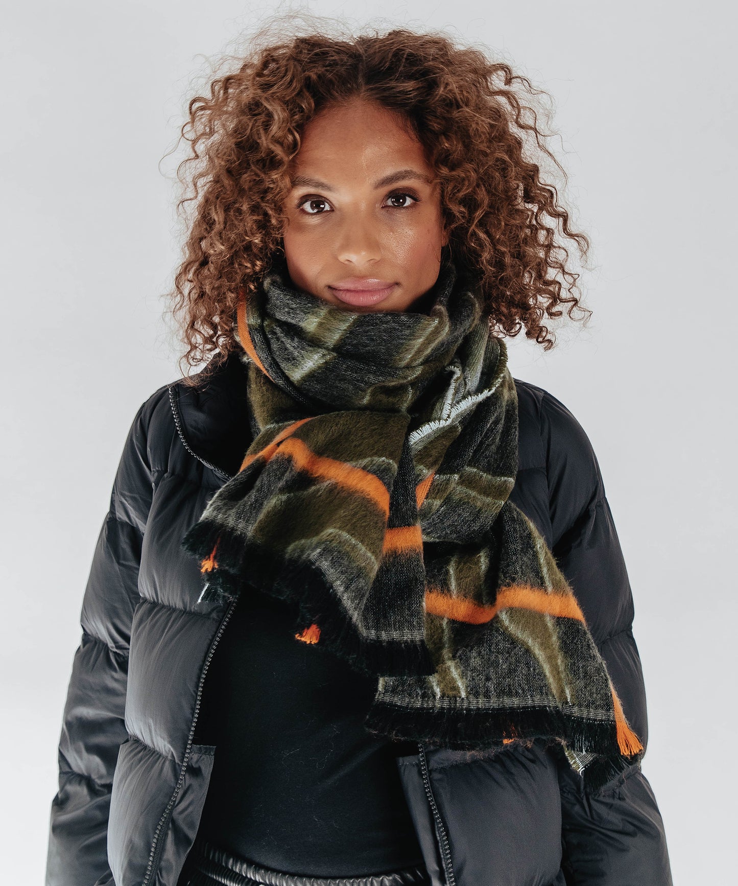 Zebra Jacquard Scarf