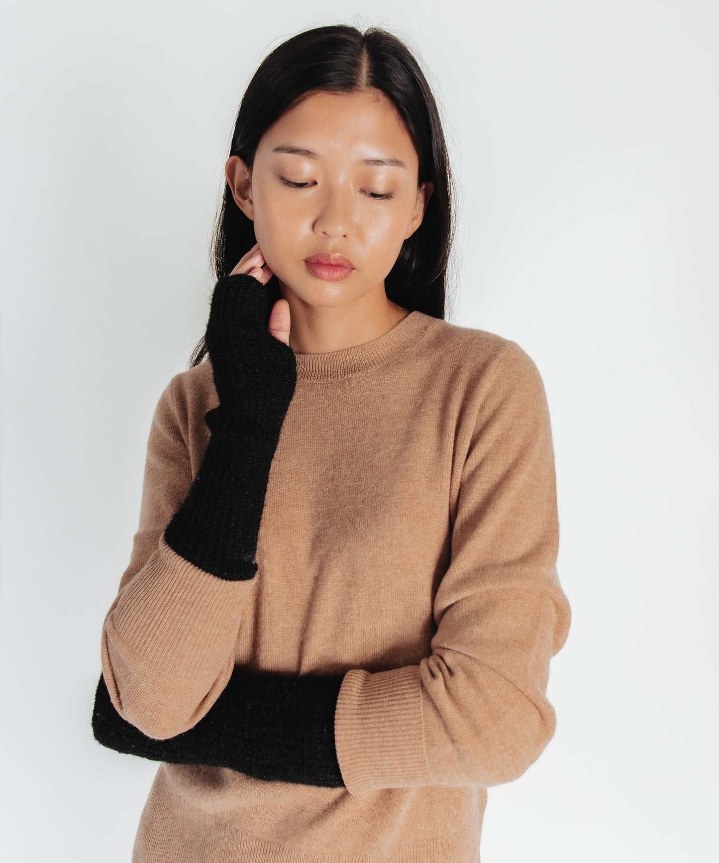 Plush Ribbed Armwarmers