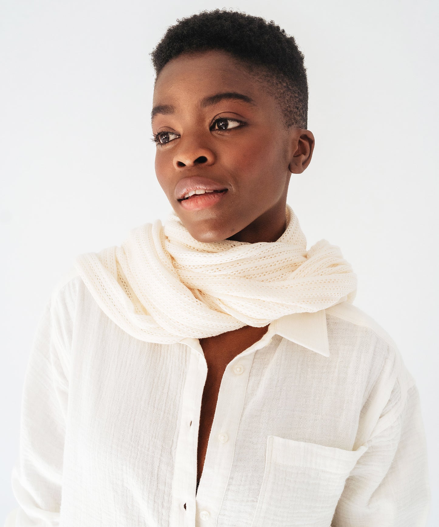 Netting Stitch Wrap