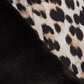 Puffer Leopard & Faux Fur Puffer Scarf in color Natural