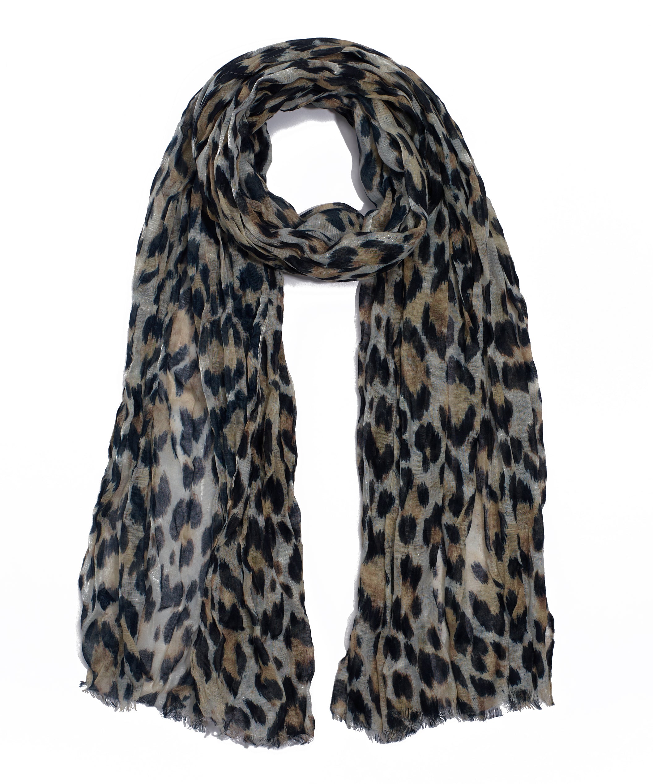 Leopard Sustainable Crinkle Wrap