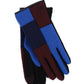 Quilted Colorblocked Glove in color Dazzling Blue