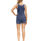 Navy French Terry Short Set in color Navy