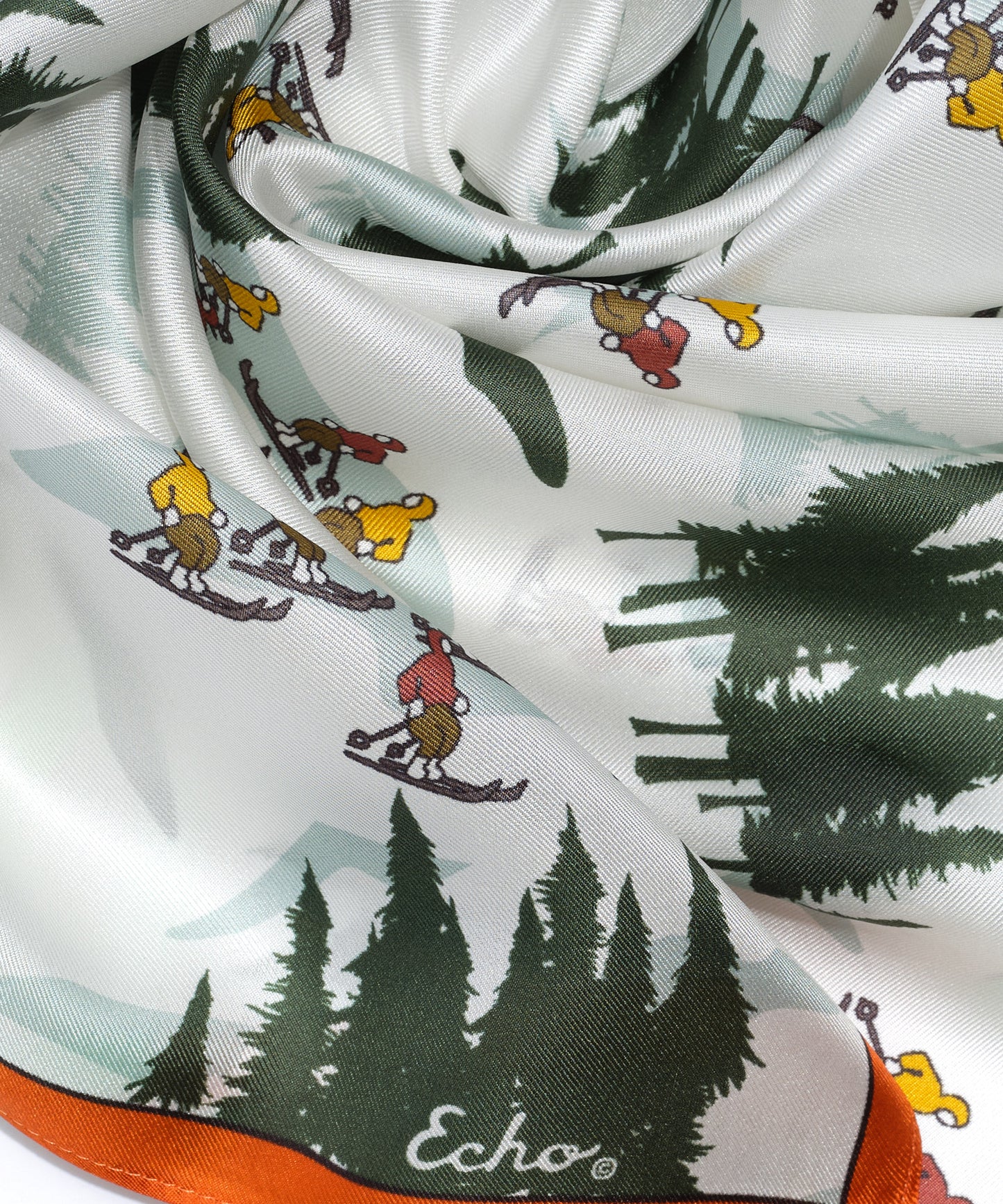 Hit The Slopes Square in color Dark Green