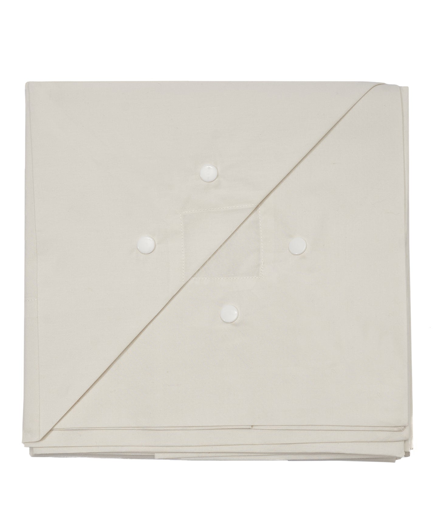 Full/ Queen Snap Duvet in color Oyster