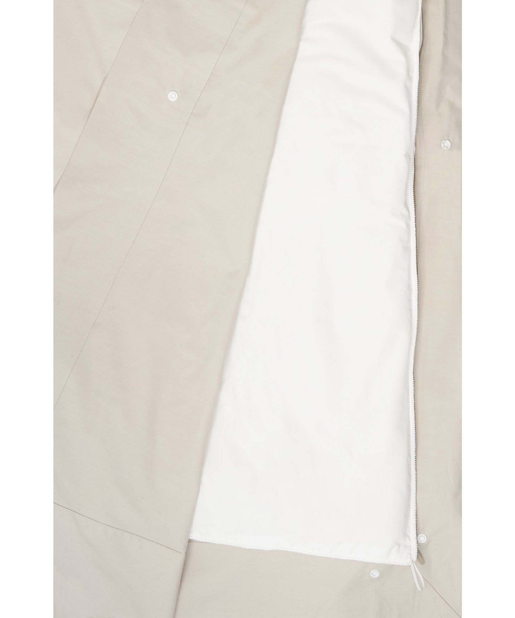 King Snap Duvet Insert in color White