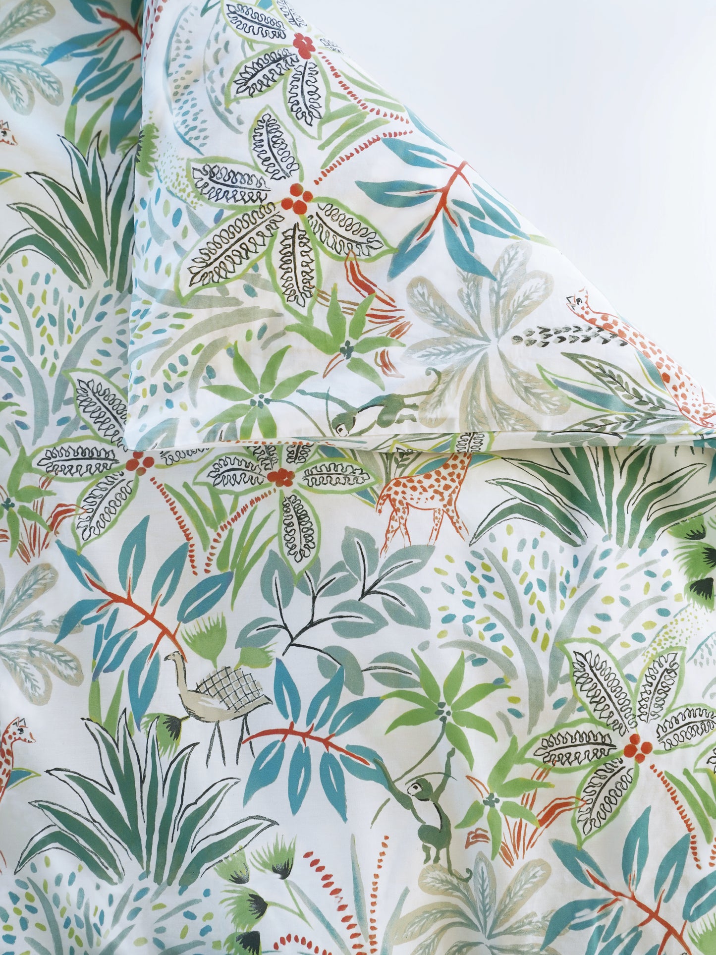 Jungle Book Queen Duvet Set in color Multi