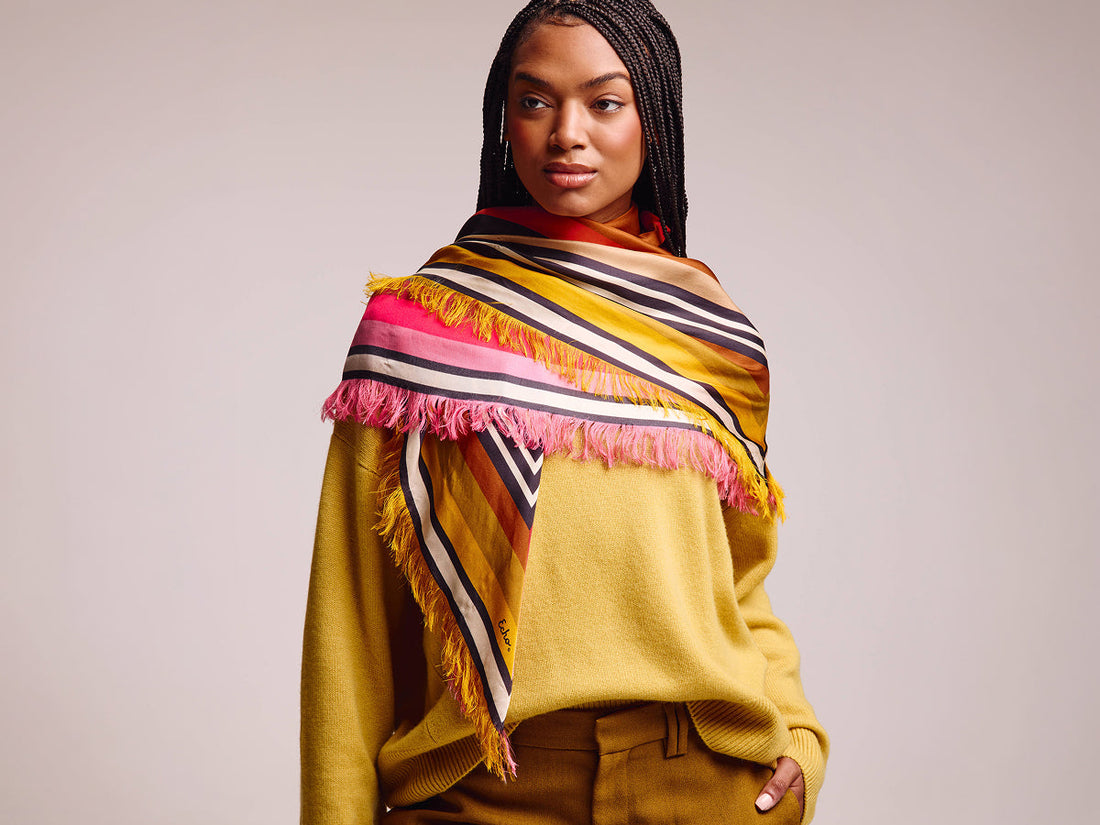 The Fabric Makes the Scarf: A Guide to Silk, Cotton, and Silk Modal