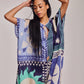 Summer Escape Caftan in color ultramarine