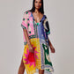 Summer Escape Caftan in color multi