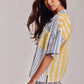 Cassis Camp Shirt in color chambray