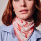 Shrimp Boat Bandana in color coral