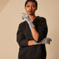 Wool/Cashmere Glove in color Granite Heather