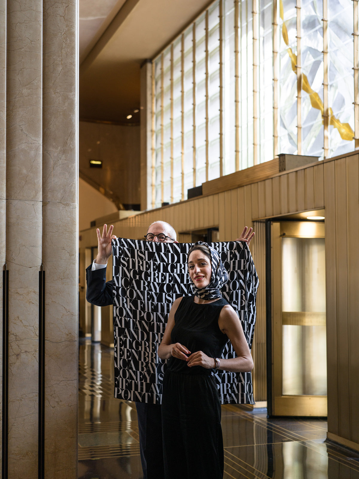 Michael Bierut and Talia Cotton