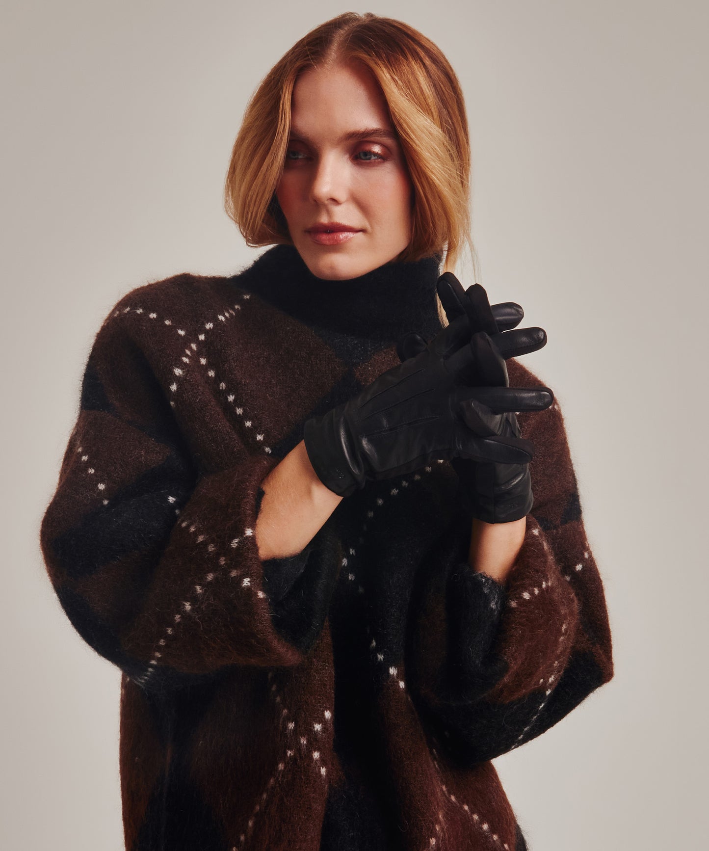 Better Fit Leather Glove in black