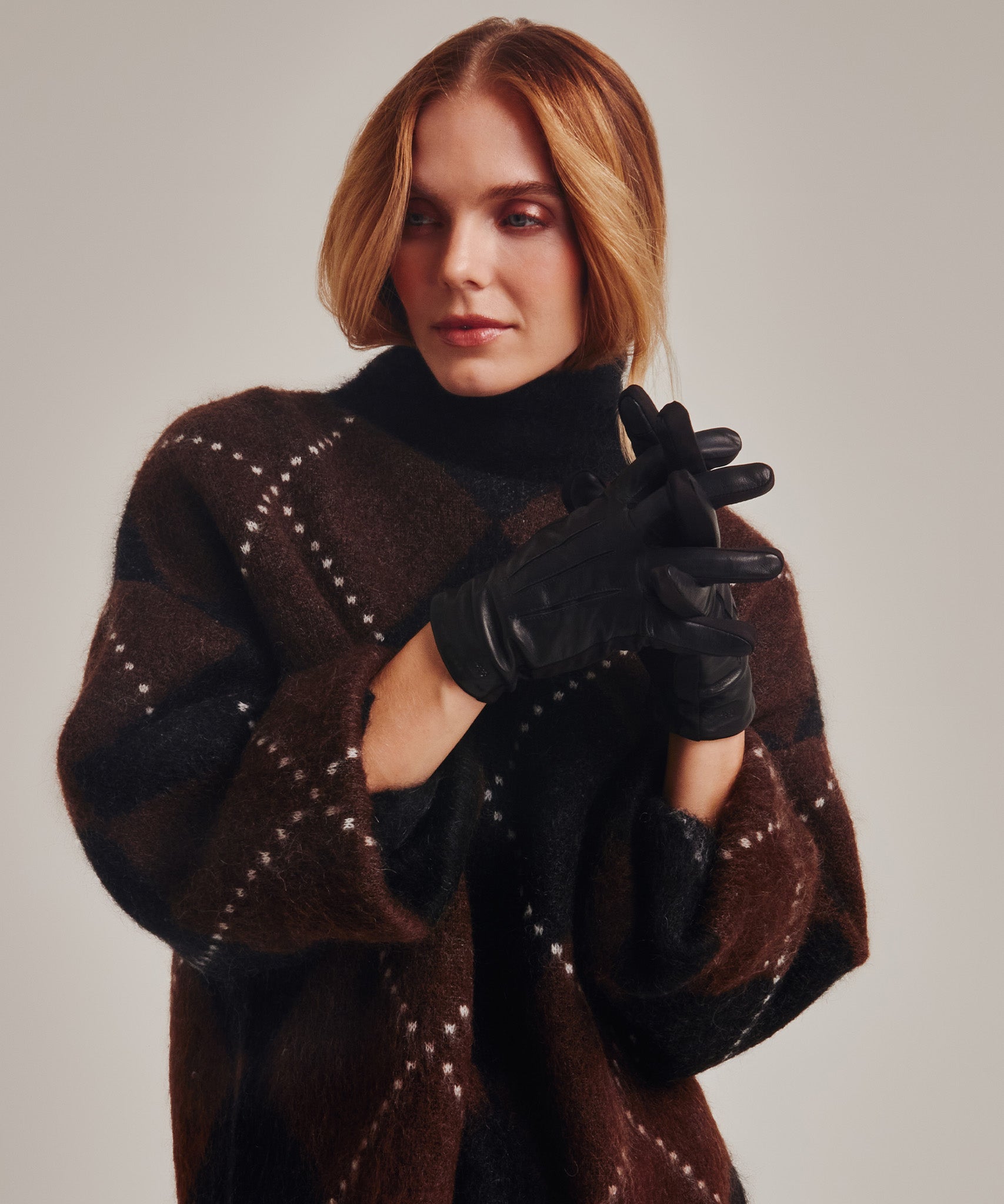 Better Fit Leather Glove in black