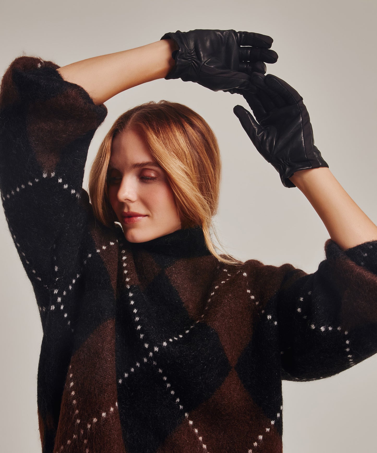 Better Fit Leather Glove in black