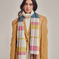 Central Park Plaid Scarf in color multi