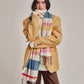 Central Park Plaid Scarf in color multi