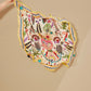 Folk Floral Oversized Square in color Vanilla