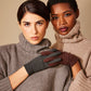 Comfort Stretch Touch Glove in color chocolate
