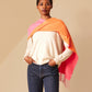 Double Face Scarf in color Dahlia