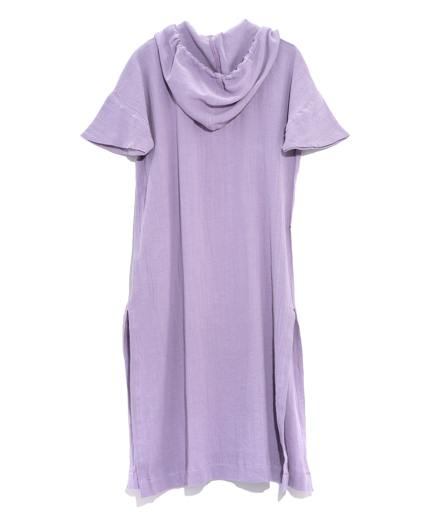 Cotton Linen Meridian Hooded Swim Cover-Up