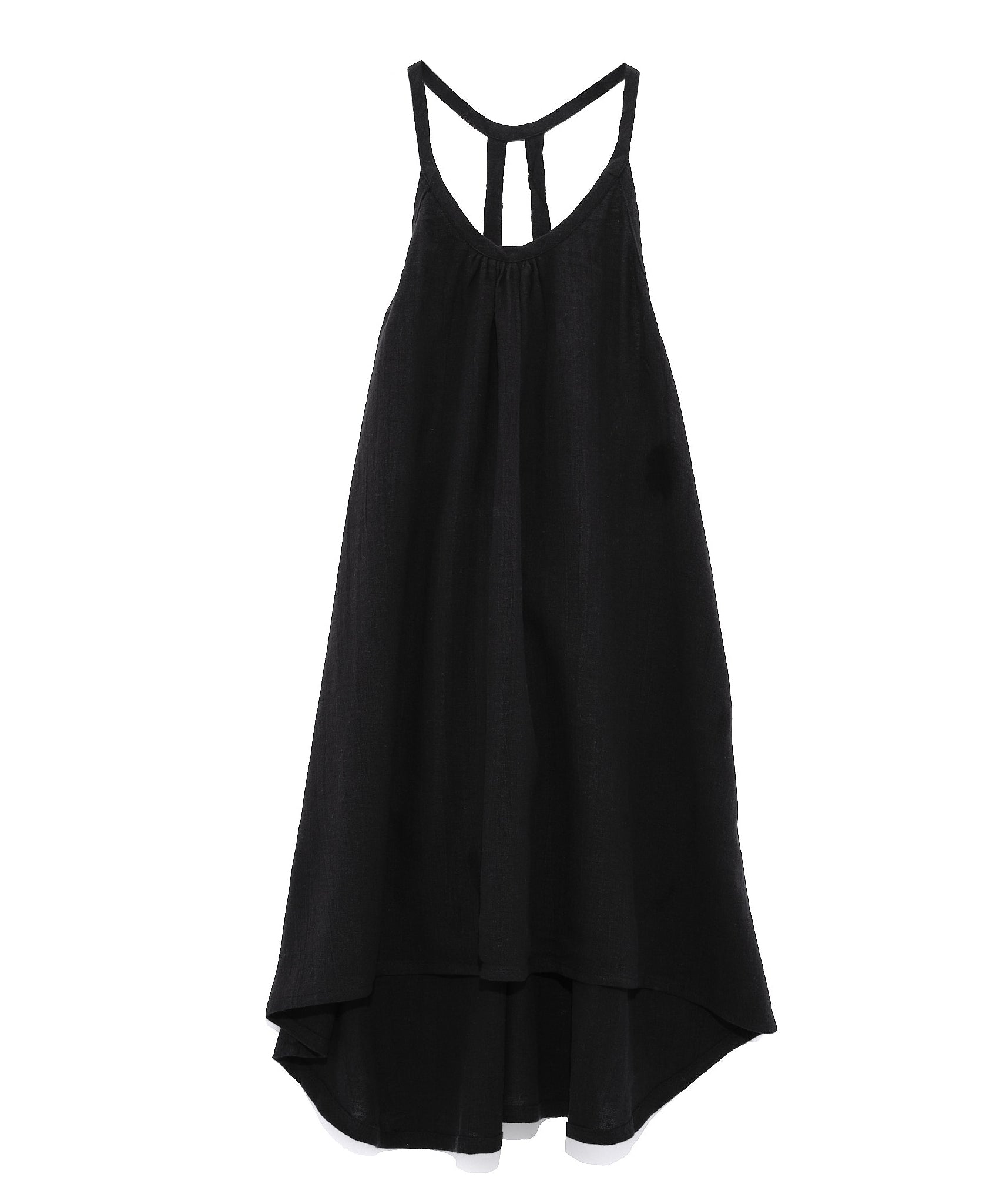 Meridian Slip Dress in color Black
