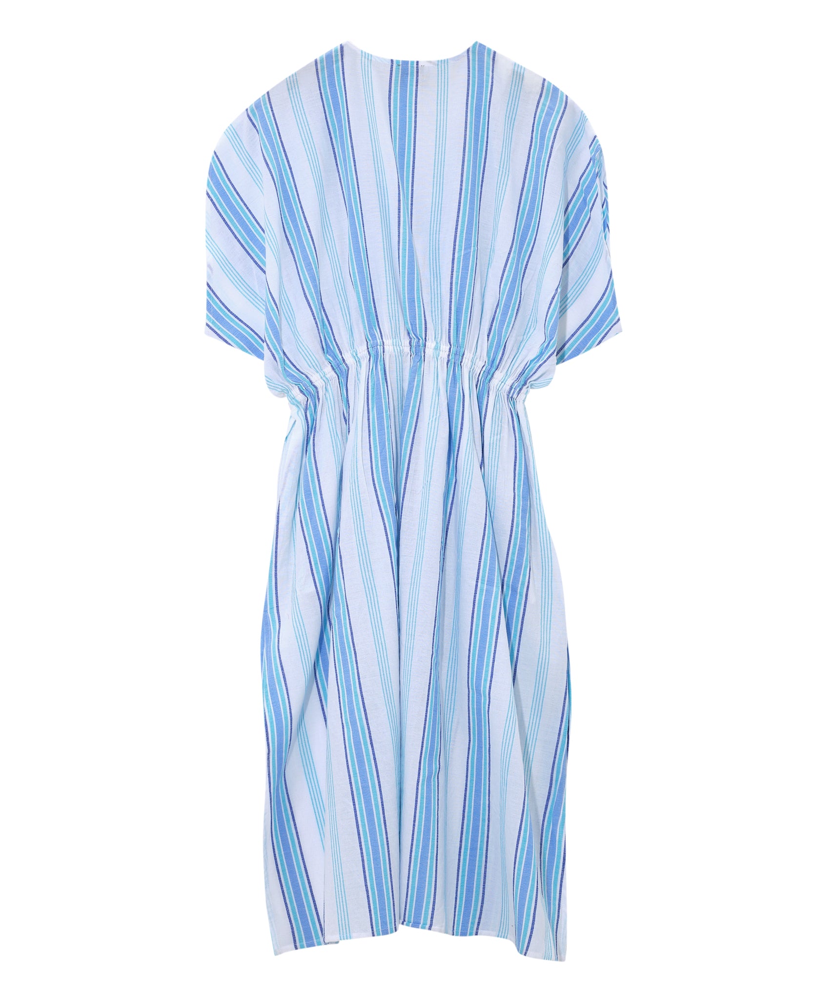 Umbrella Stripe Gemma Maxi Dress in color Capri