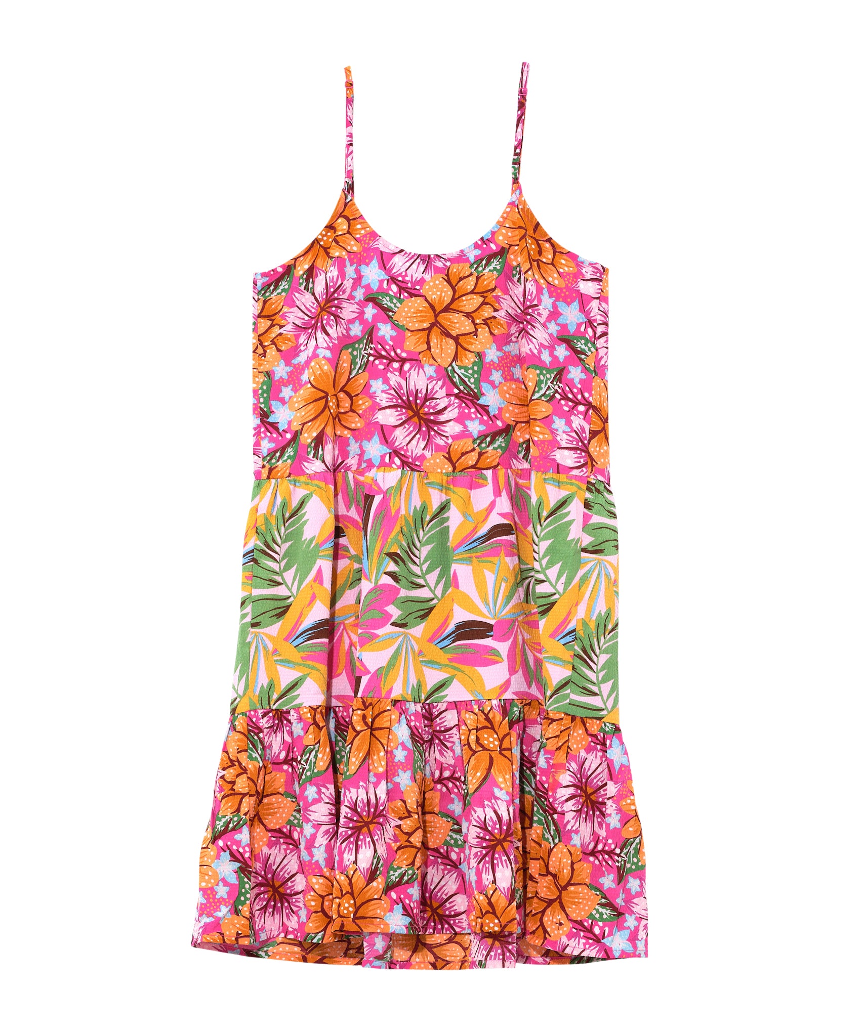 Lanai Slip Dress in color Hibiscus
