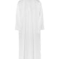 Solana Maxi Shirt Dress in white - back of garment