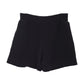 Supersoft Gauze Smocked Shorts in color black