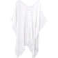 Light Weight Gauze Caftan in color white
