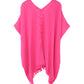 Light Weight Gauze Caftan in color pink lemonade