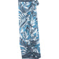 Golden Palm Sarong in color vista blue