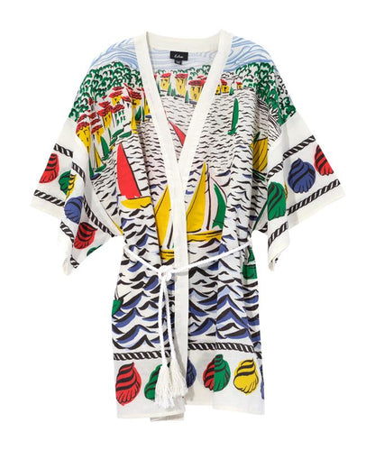 Sail Away Robe in color multi