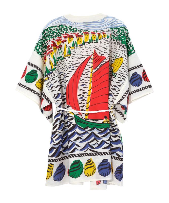 Sail Away Robe in color multi